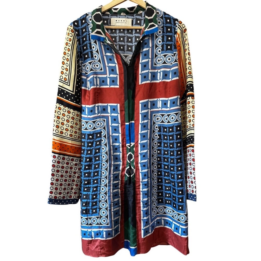 rare silk Marni tunic